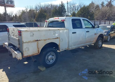 2010 Dodge Ram 2500 St из США, поврежденный, VIN 3D7UT2CL0AG166578